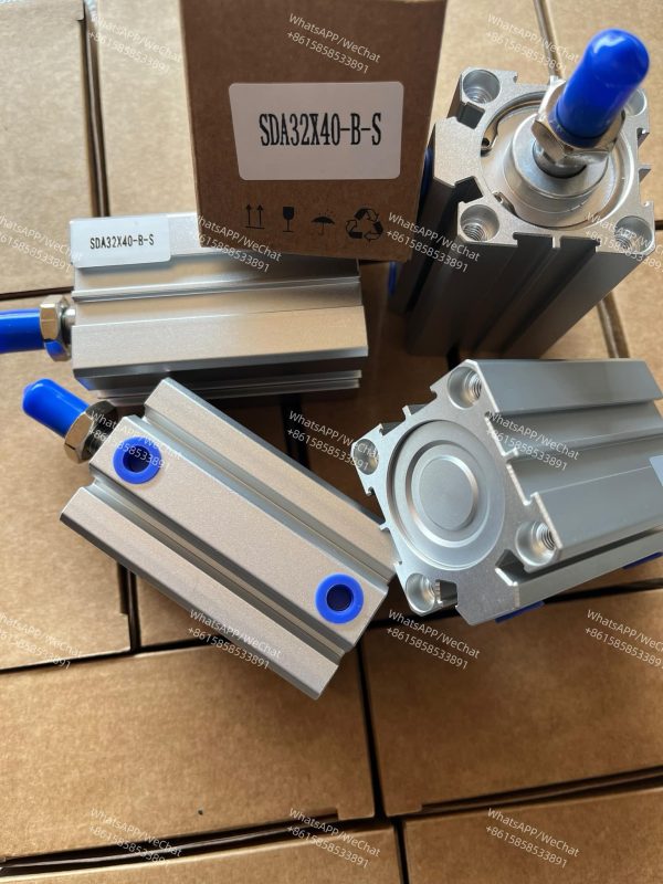 Compact pneumatic cylinder