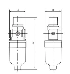 over dimension air lubricator