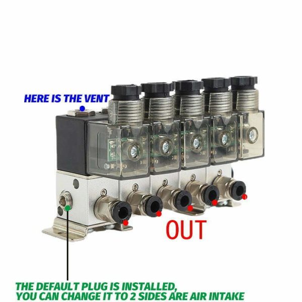 3V1 Series Pneumatic Solenoid Valve Block