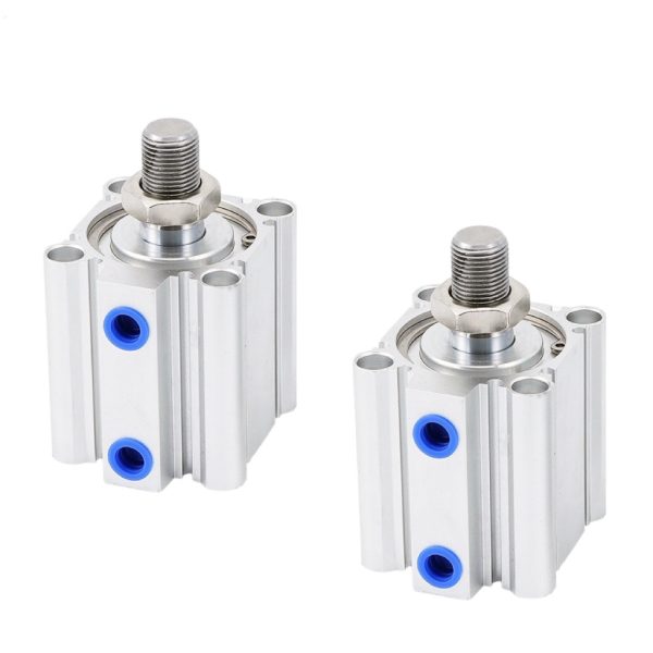 Cq2b Double Acting Single Acting Aluminum Pneumatic Compact Air Cylinder