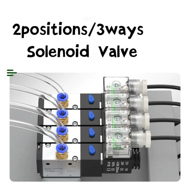 3V Series 3 Way Directional Control Air Solenoid Valve