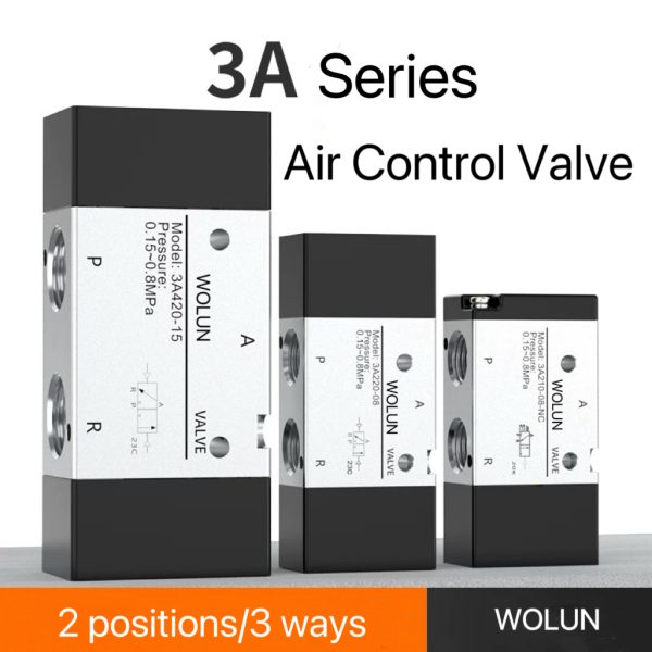 3A series pneumatic control valve and flow control valve