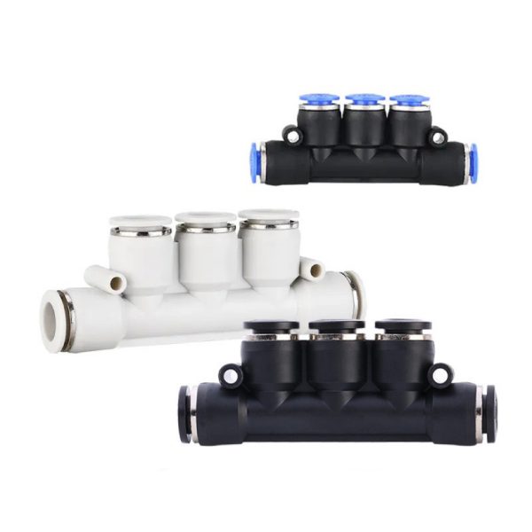 Air Straight Pneumatic Fitting Pk Water Pipes Quick Release Connector Pw-4-6-8mm Plastic Hose Couplings