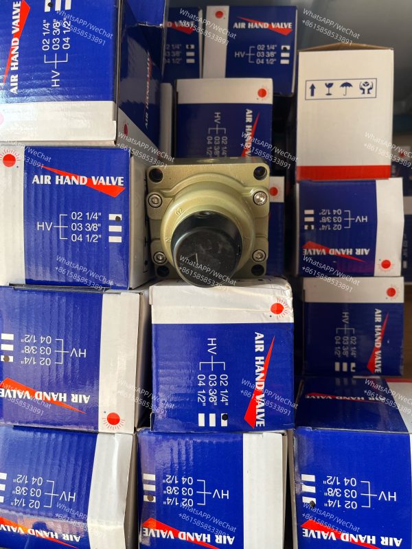 Hv Series Manual Rotary Valve Port Size 1-4 3-8 1-2 Pneumatic Manual Rotary Valve