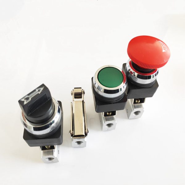 MOV series pneumatic manual control roller type air mechanical valve