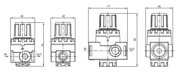 over dimension ar br regulator