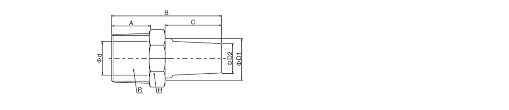 Bsl Brass Silencer Pneumatic Air Hose Fitting Exhaust Muffler