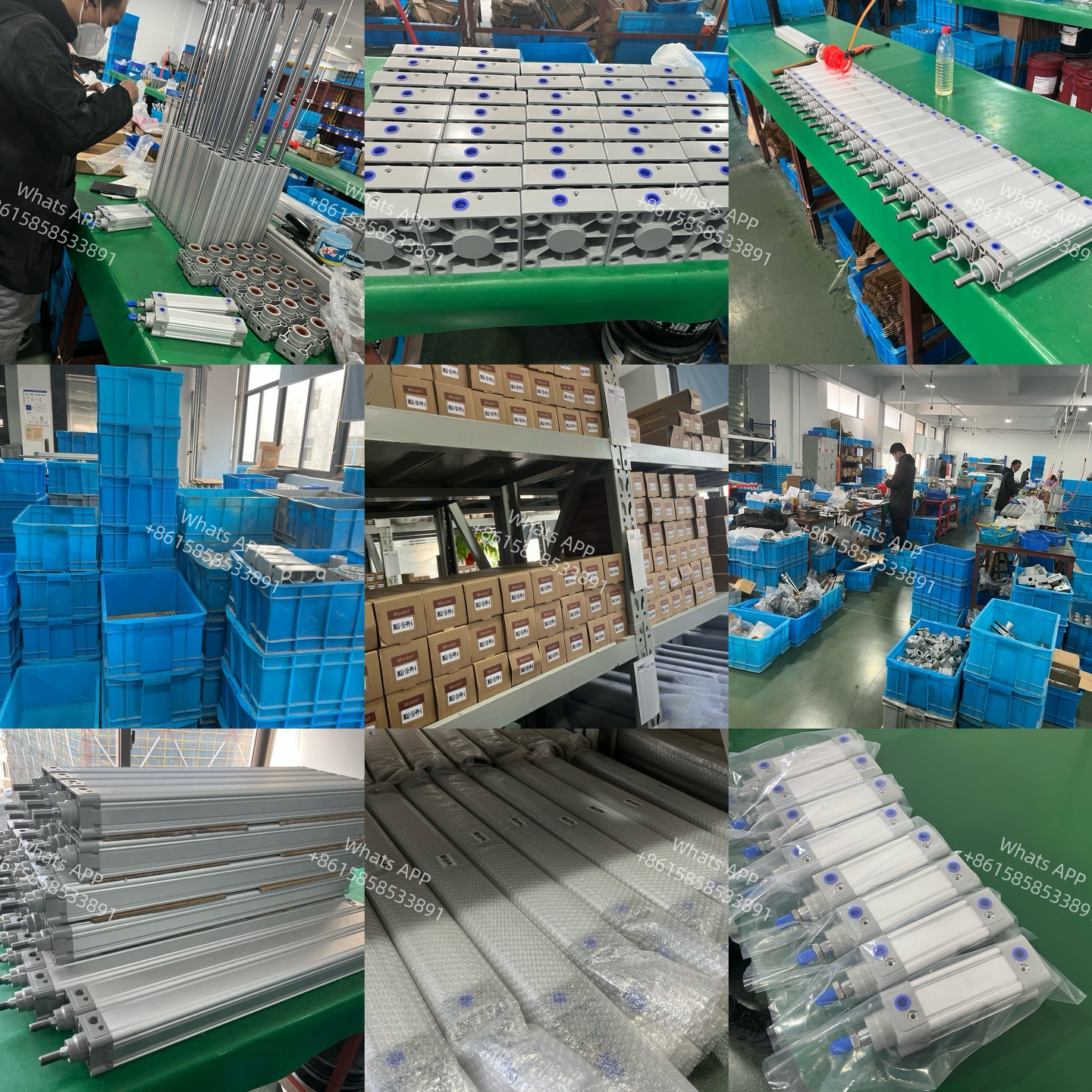 FESTO-TYPE-PNEUMATIC-CYLINDER