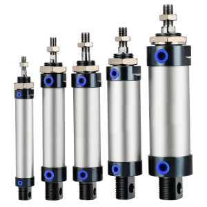 Mal Series Aluminum Alloy Double Action Piston Type Mini Pneumatic Cylinder