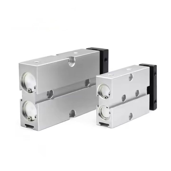 Tn Series Double Shaft Dual Rod Slide Bearing Air Cylinder Twin Rod Pneumatic Cylinder with Magnetic