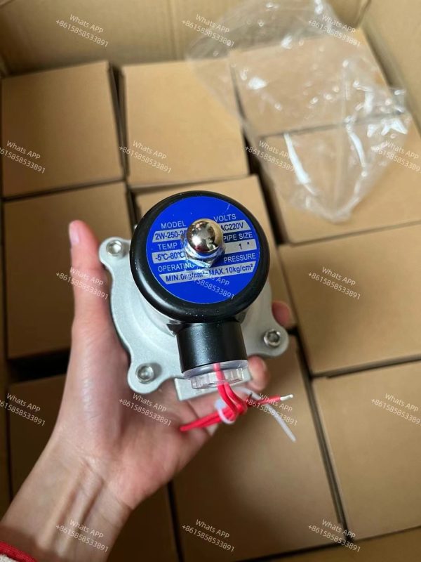 2W-160-15B 2W Normally Closed Stainless Steel Water Gas Solenoid Valve