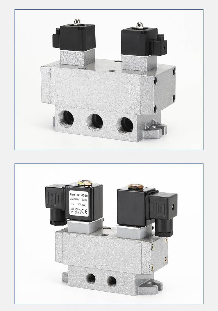 Wolun pneuamtic Professional Supplier of Valve in China K25D2-15 Directional Valve 5/2-Ways