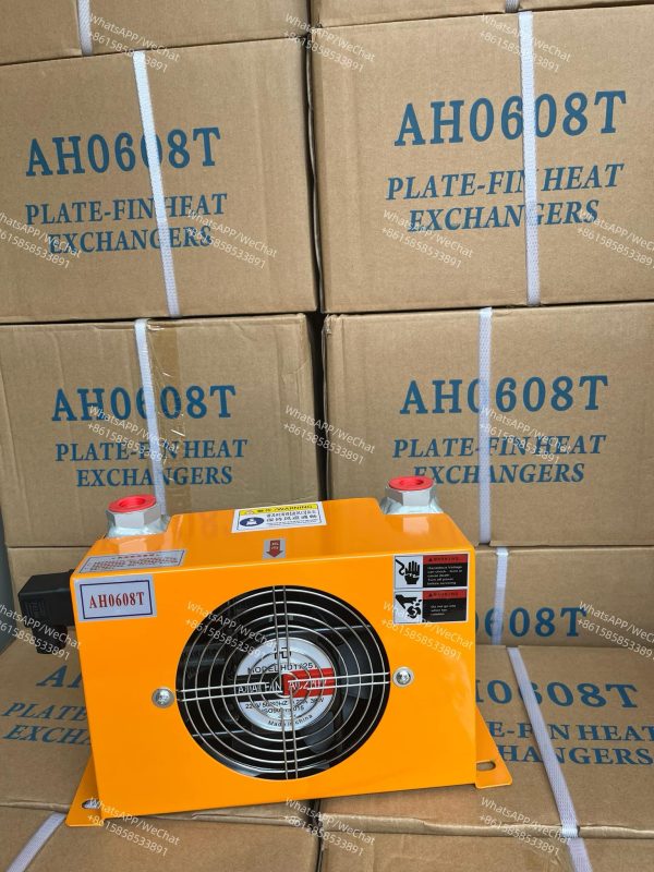 Ah0608tl Industrial Air Heat Exchanger Double Fans Hydraulic Oil Cooler