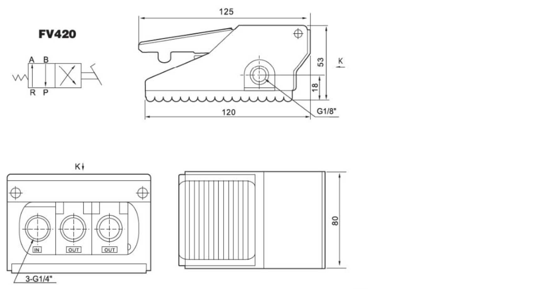 FV420 Series Foot Valve