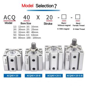 ACQ Series Compact Pneumatic Air Cylinder