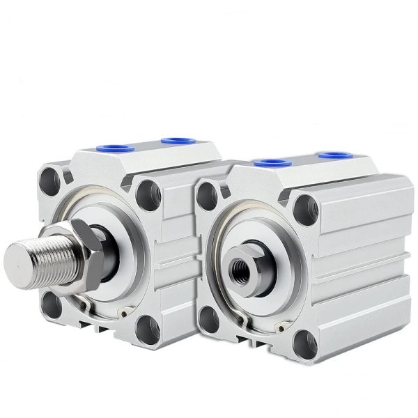 Acq Series Pneumatic Compact Double Acting Aluminum Pneumatic Air Cylinder