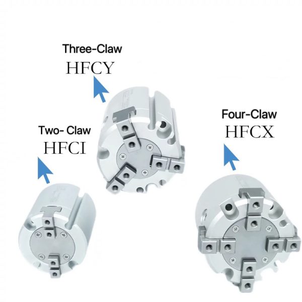 HFCY HFCI Two-Claw HFCI Three-Claw HFCY Four-Claw HFCX25-32-40-50-63 Finger Cylinder