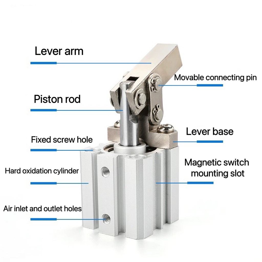 JGL Tilt Lever Cylinder ALC Clamping Rocker Arm Die Air Pressure Clamping Air Pressure Clamp Cylinder