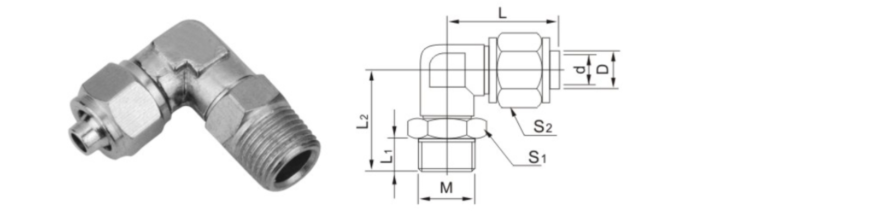 KLL Series-Male Elbow