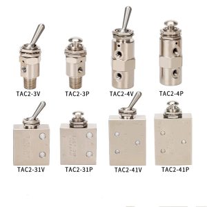 Mechanical Pneumatic Switch Air Manual Button Valve TAC2-41V TAC5-41P TAC-4V TAC-4P TAC-2V TAC2-31P TAC-31P-34C TAC-3P-34T