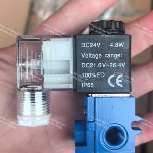 Mini válvula neumática solenoide 3/2v 1/8 220v