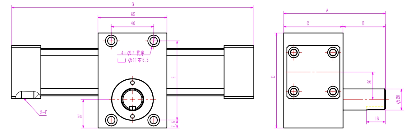 QGK high torque rotating cylinder rolling