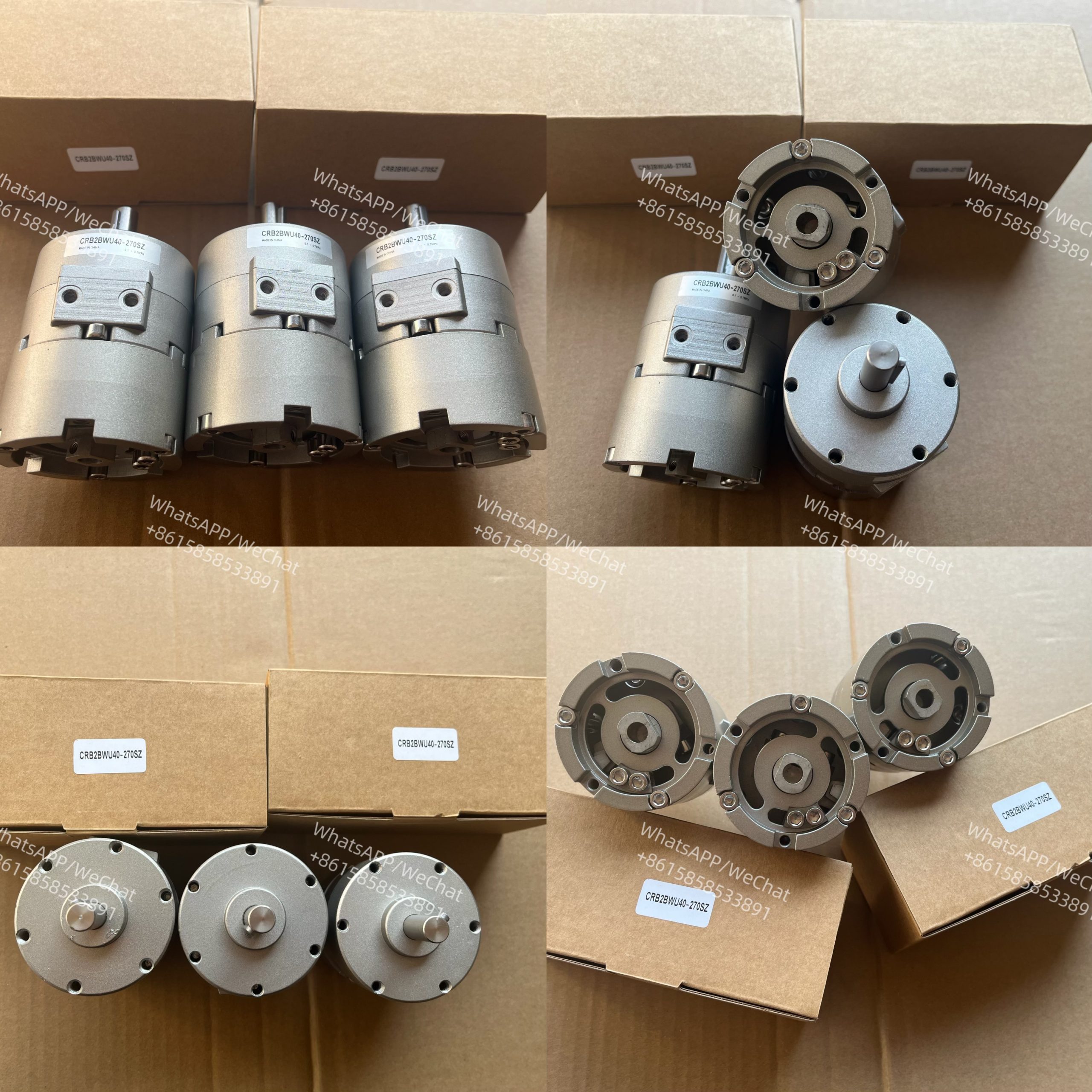 CRB2 CRB2BW40 CRB2BWU40 CDRB2BW40 CDRB2BWU40-90SZ -180SZ -270SZ Single Blade Vane Rotary Cylinder Swinging Pneumatic Actuator