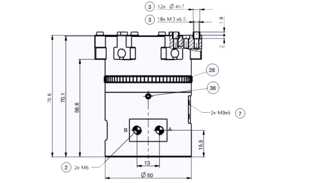 JX65-BGS65-B Fully automatic assembly of O-ring cylinders, 6-jaw cylinders, sealing ring assembly fixtures4