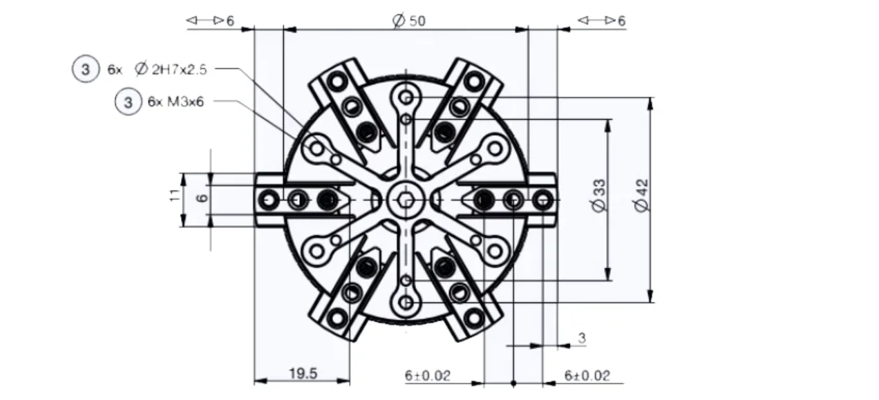 JX65-BGS65-B Fully automatic assembly of O-ring cylinders, 6-jaw cylinders, sealing ring assembly fixtures5