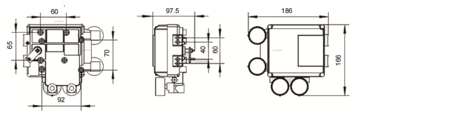 Standard Specification of YT1200 Series Pneumatic Valve Positioner